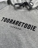 TOORARETODIE London Hoodie (Heather Grey)