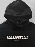 TOORARETODIE London Hoodie (Black)