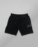 TRTD Gothic T-Shirt & Shorts Set (Black/White Outline)