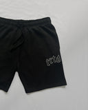 TRTD Gothic Shorts (Black/White Outline)